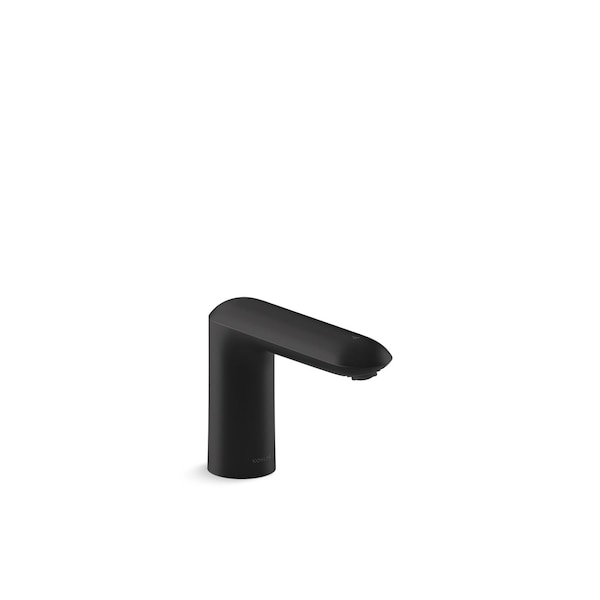 Kohler Kumin Touchless Faucet With Kinesis Sensor Technology, Ac-Powered In Matte Black 103K36-SANA-BL - main